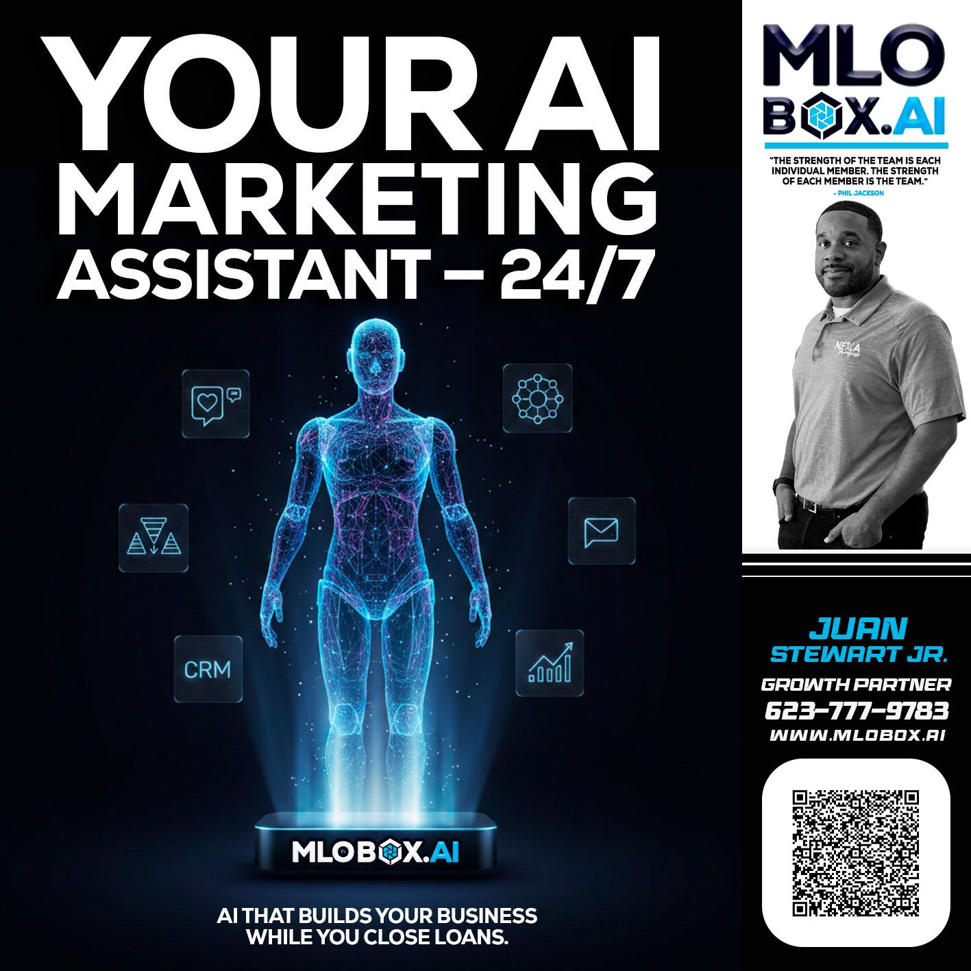 YOUR AI MARKETING - Juan Stewart JR -Mortgage Loan Originator