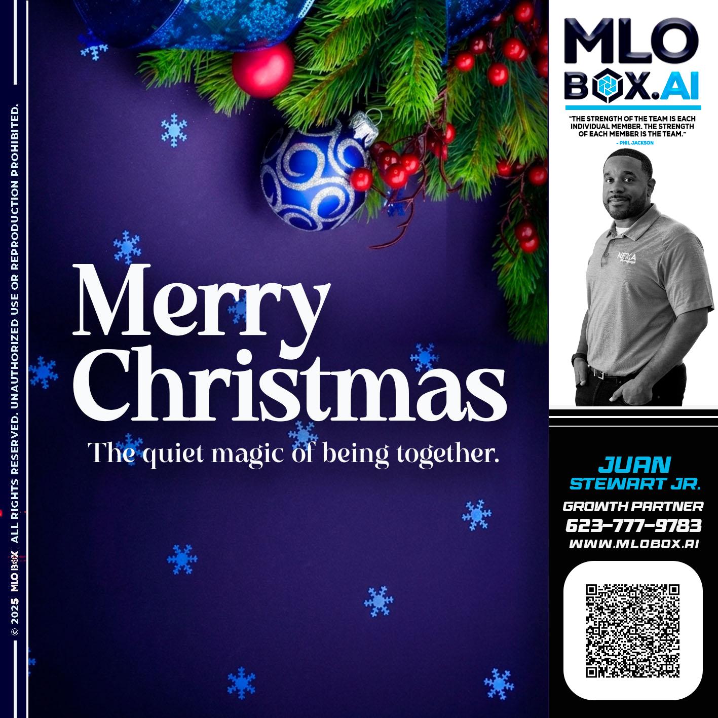 merry christmas - Juan Stewart JR -Mortgage Loan Originator