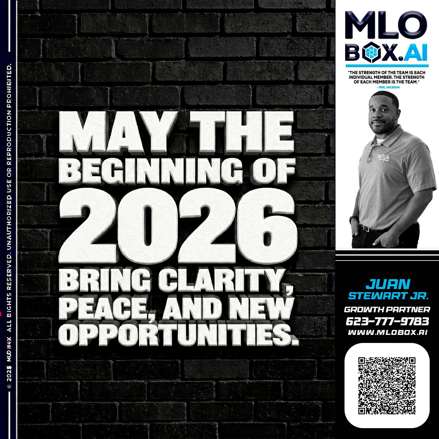 MAY THE 2026 - Juan Stewart JR -Mortgage Loan Originator