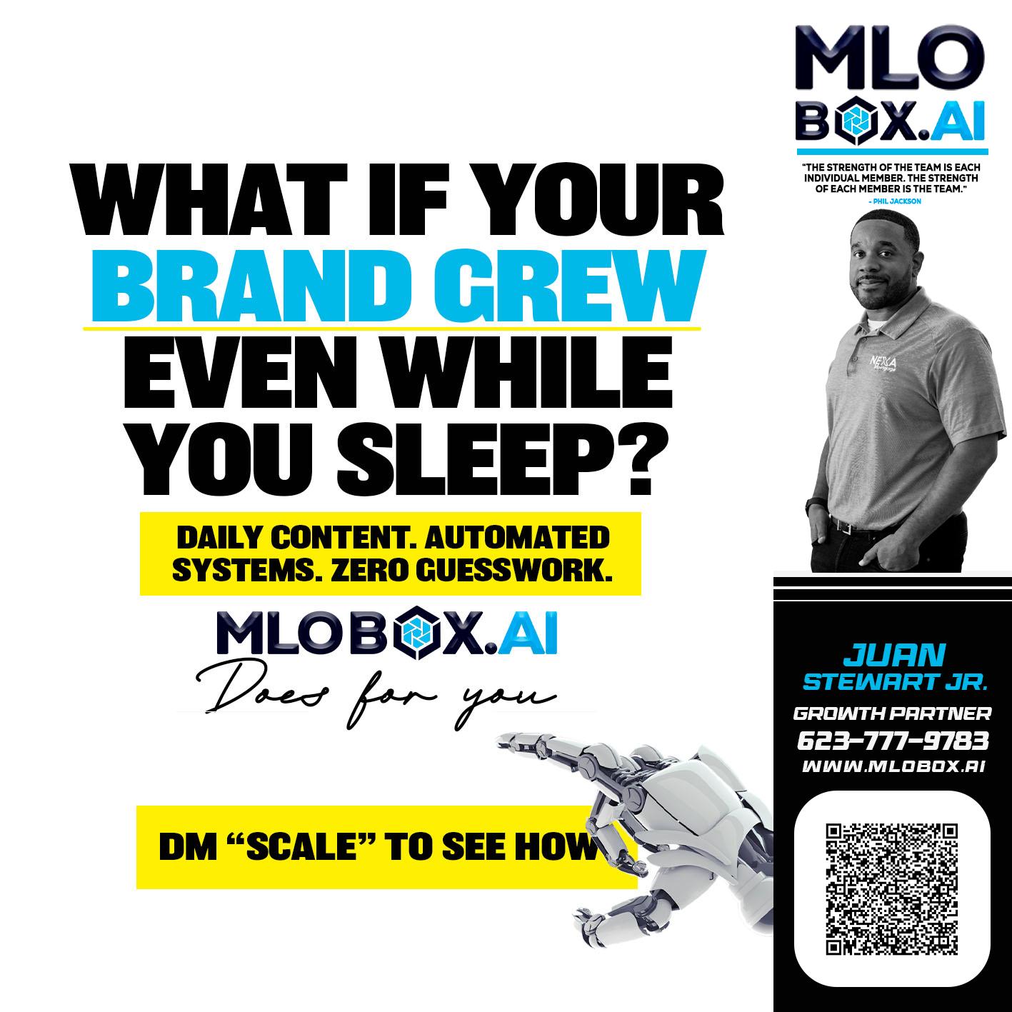 WHAT IF YOUR BRAND GREW - Juan Stewart JR -Mortgage Loan Originator