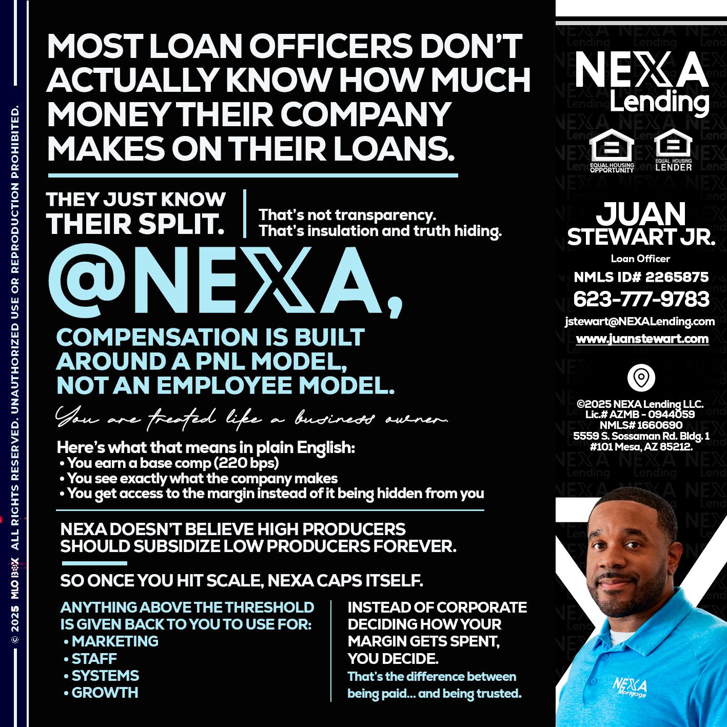 @NEXA - Juan Stewart JR -Mortgage Loan Originator