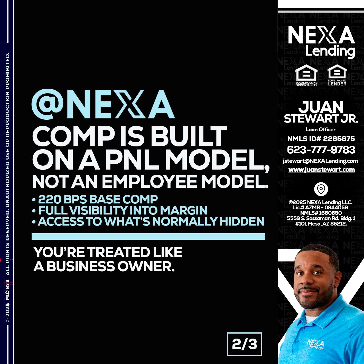 2 OF 3 - Juan Stewart JR -Mortgage Loan Originator