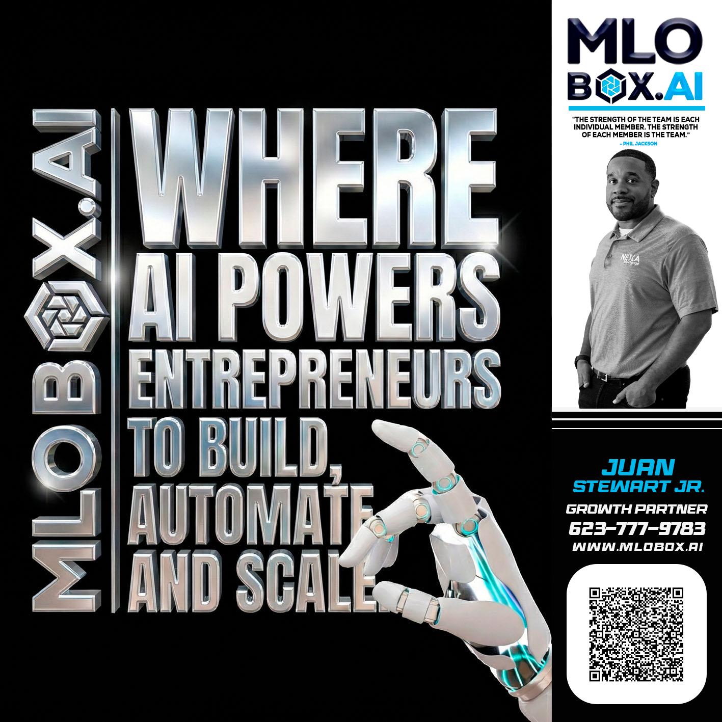 WHERE AI POWERS - Juan Stewart JR -Mortgage Loan Originator
