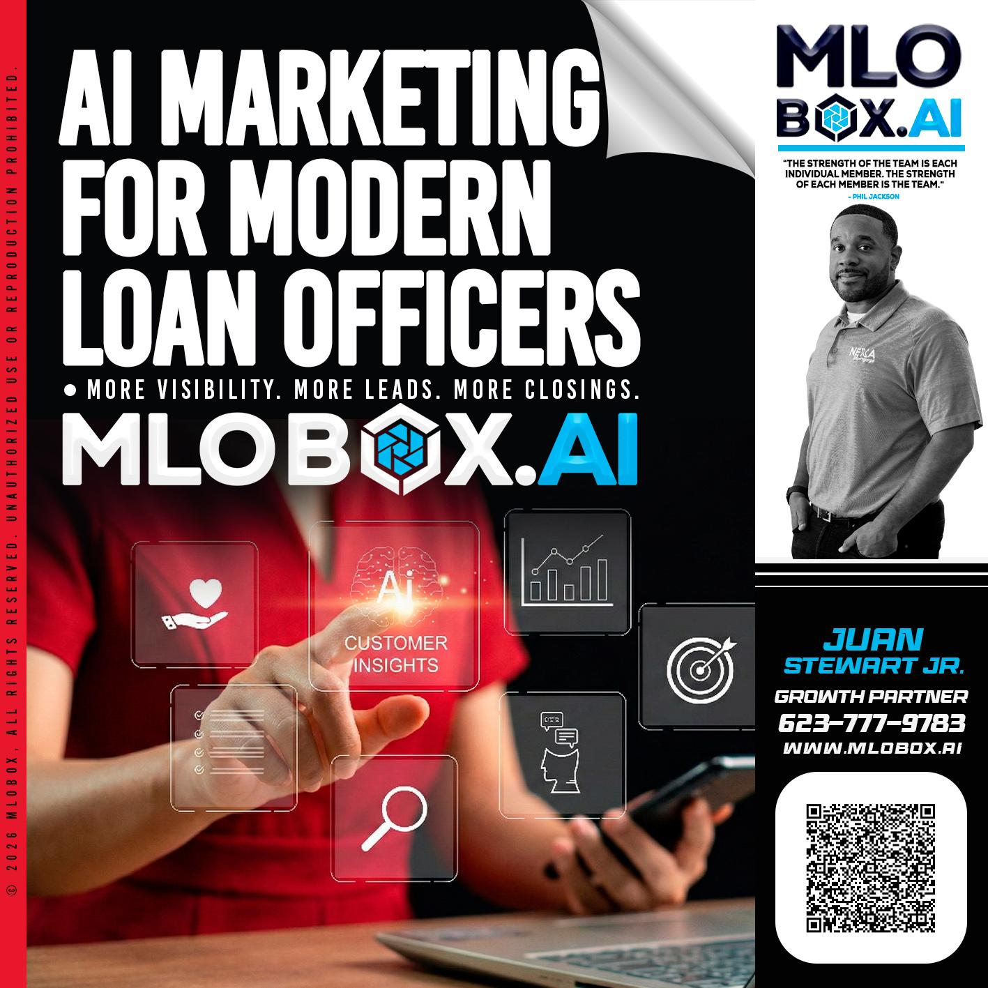 AI MARKETING - Juan Stewart JR -Mortgage Loan Originator