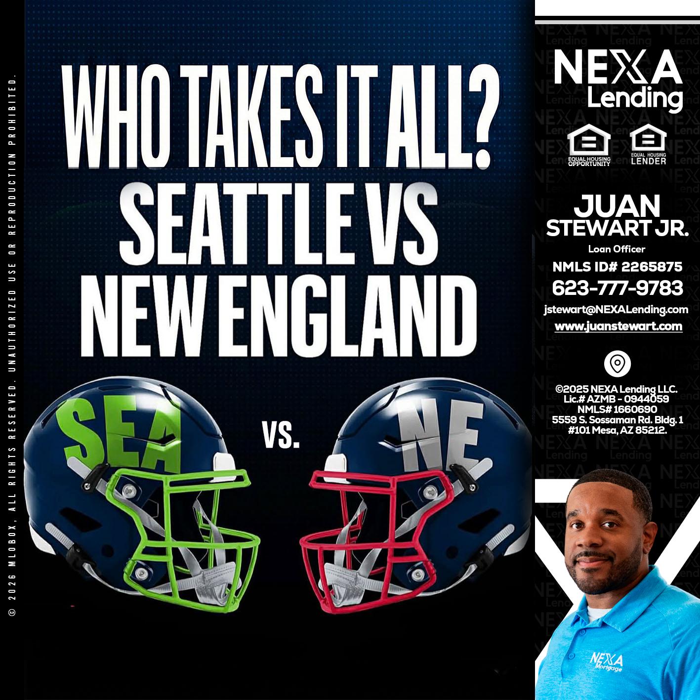 WHO TAKE IT ALL? - Juan Stewart JR -Mortgage Loan Originator