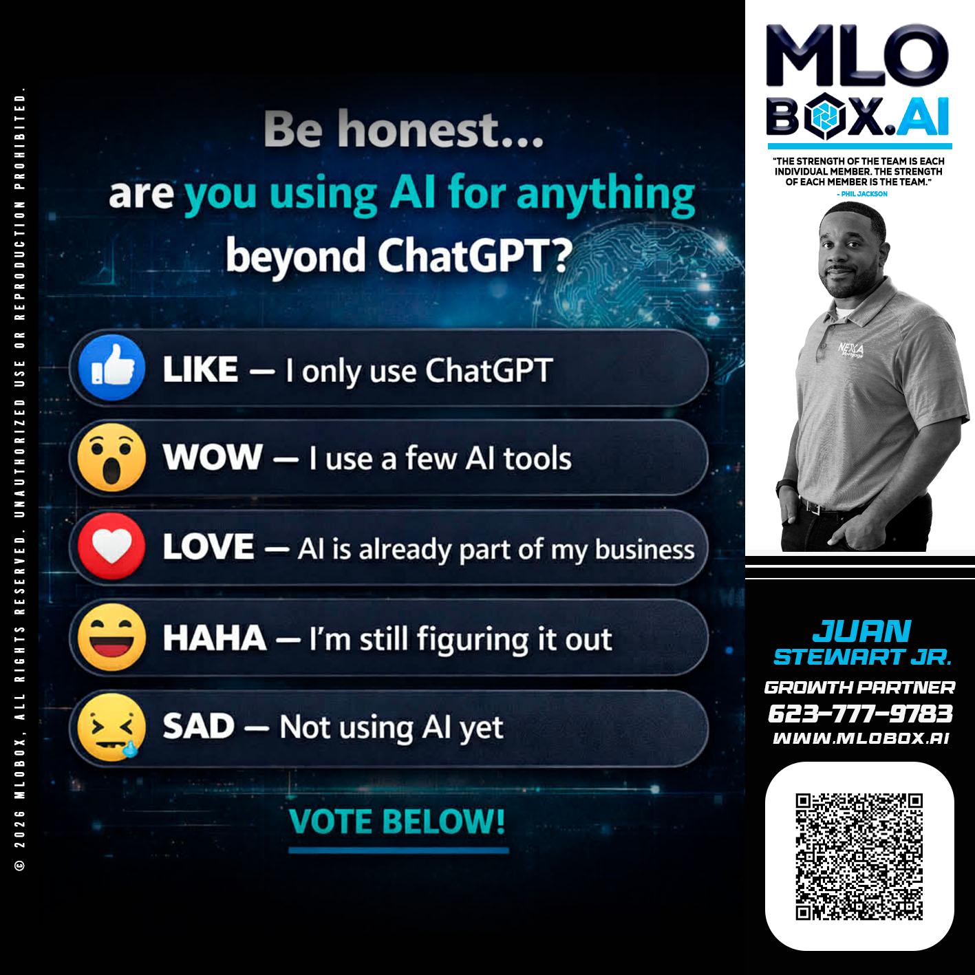 BE HONEST - Juan Stewart JR -Mortgage Loan Originator