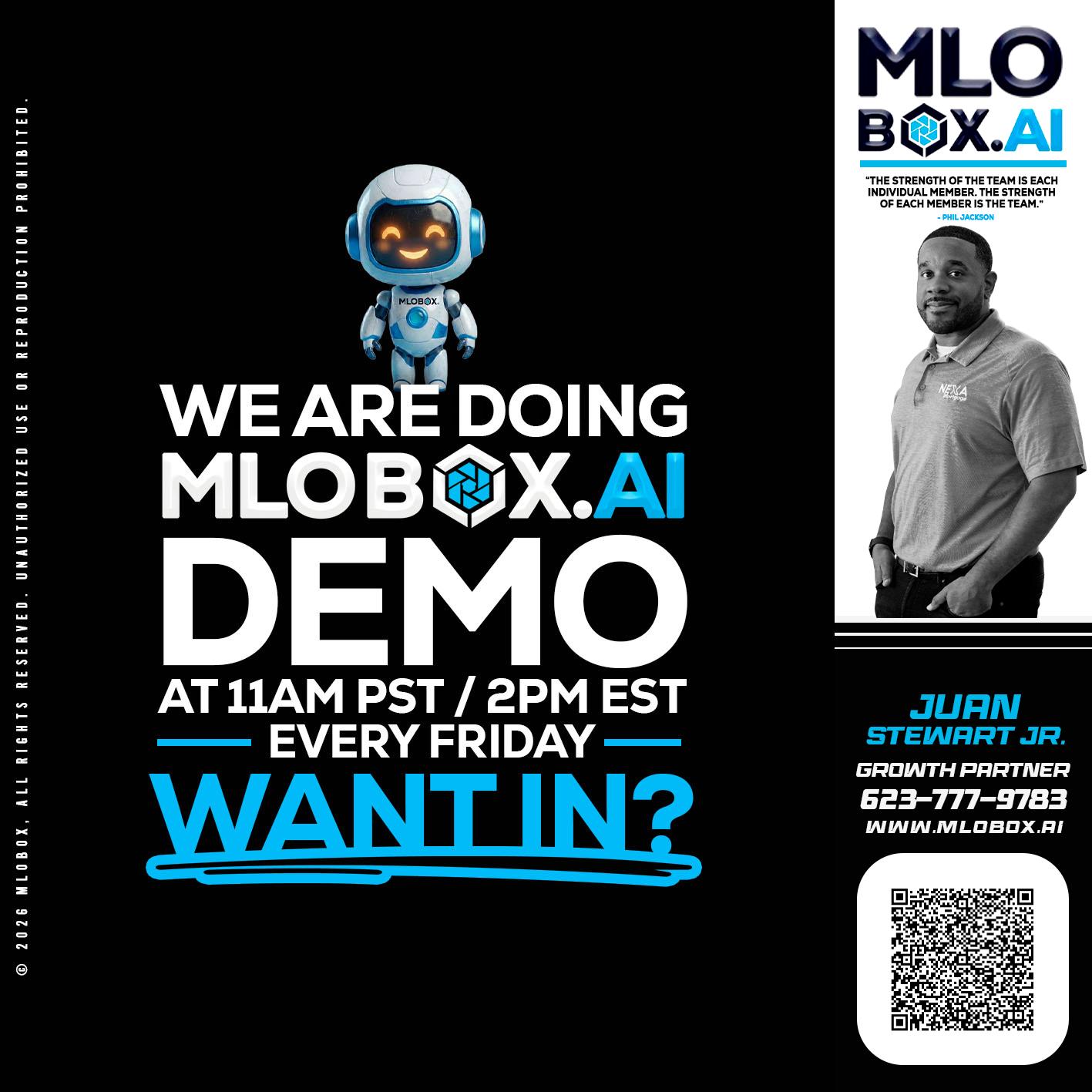 WE ARE DOING - Juan Stewart JR -Mortgage Loan Originator