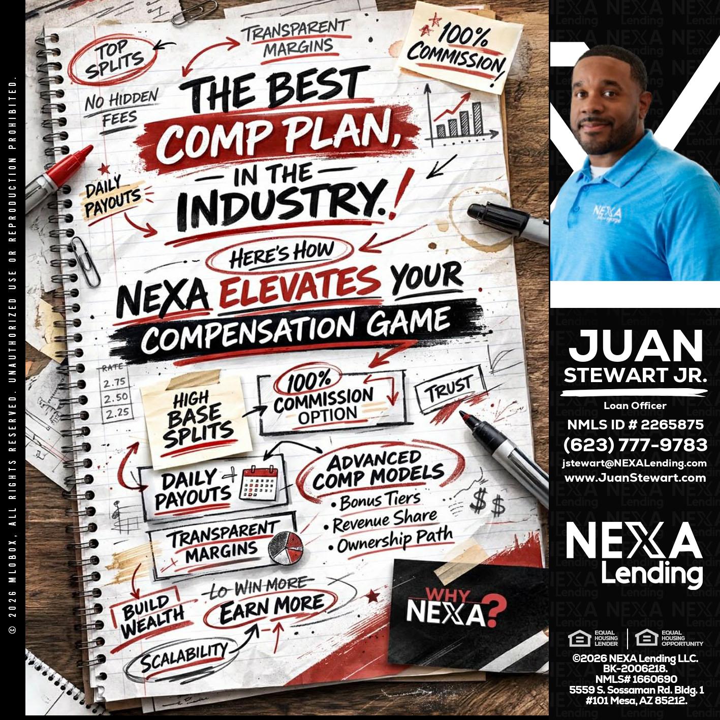 THE BEST COMP - Juan Stewart JR -Mortgage Loan Originator