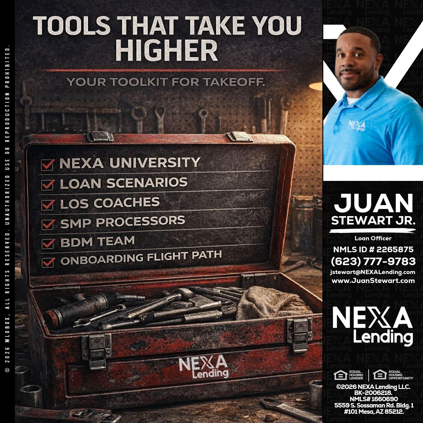 TOOLS THAT - Juan Stewart JR -Mortgage Loan Originator