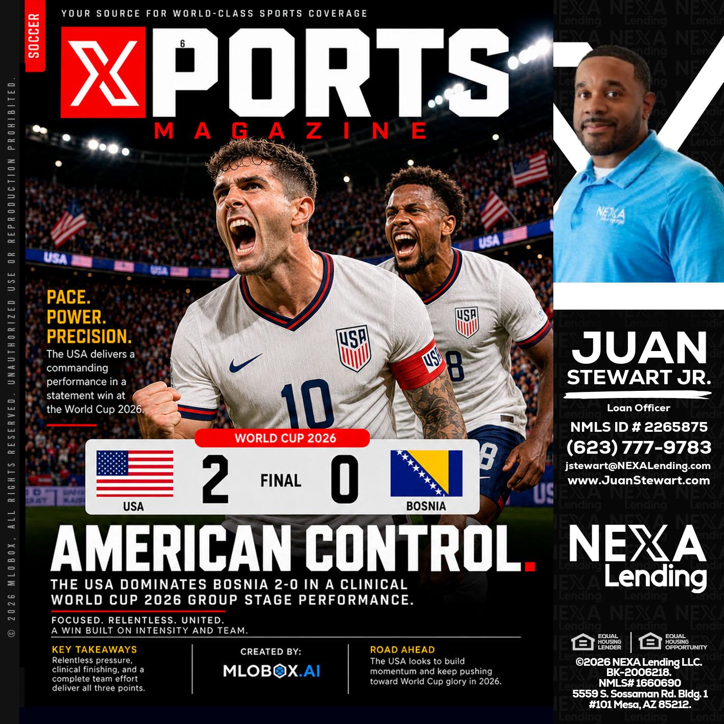 AMERICAN CONTROL - Juan Stewart JR -Mortgage Loan Originator